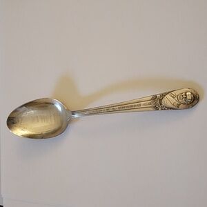 Silver plated Souvenir Spoon 6.25"